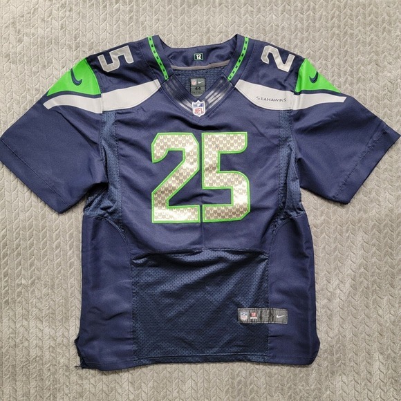 Seattle Seahawks Richard Sherman #25 Nike On Field NFL Football Jersey Size 44‎ - Picture 1 of 12